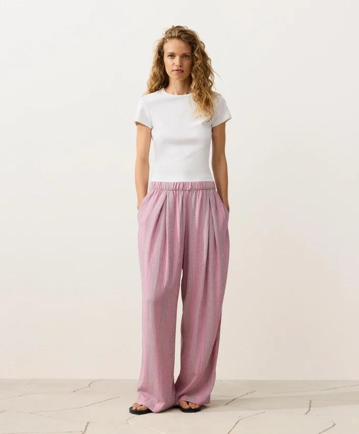 Straight-Leg Striped Trousers Straight-Leg Striped Trousers