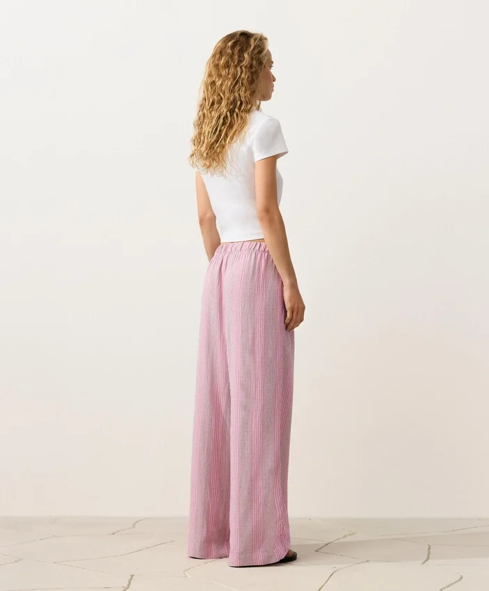 Straight-Leg Striped Trousers Straight-Leg Striped Trousers