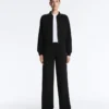 Striped Bomber Jacket with Soft-Touch Modal Striped Bomber Jacket with Soft-Touch Modal
