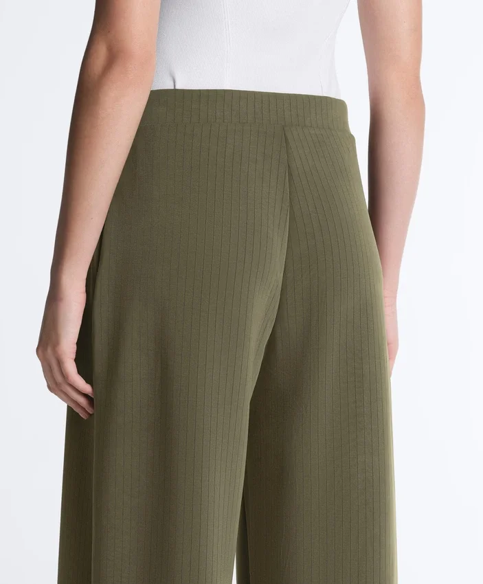 Straight-Leg Striped Trousers with Soft-Touch Modal Straight-Leg Striped Trousers with Soft-Touch Modal