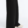 Straight-Leg Striped Trousers with Soft-Touch Modal Straight-Leg Striped Trousers with Soft-Touch Modal
