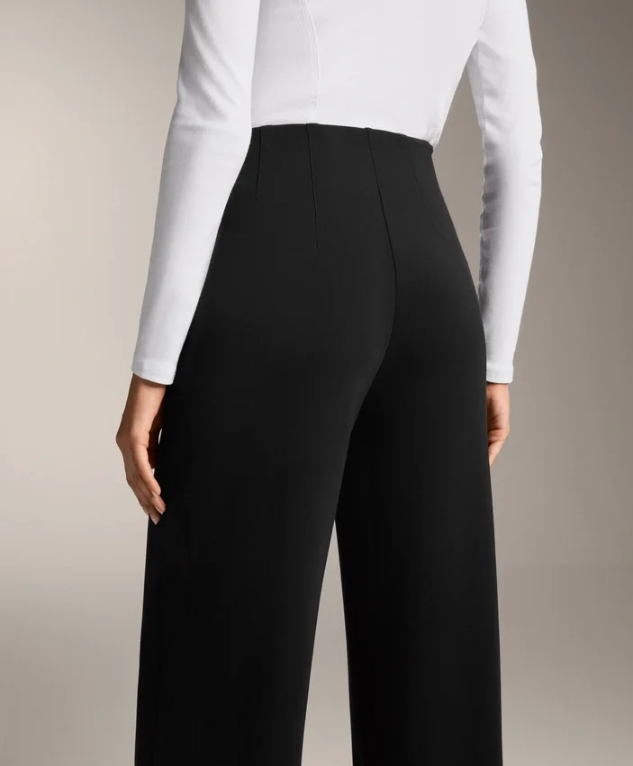 Straight-Leg Trousers with Modal and Crease Straight-Leg Trousers with Modal and Crease