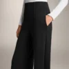 Straight-Leg Trousers with Modal and Crease Straight-Leg Trousers with Modal and Crease