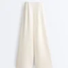 Straight-Leg Trousers with Soft-Touch Modal and Piping Straight-Leg Trousers with Soft-Touch Modal and Piping