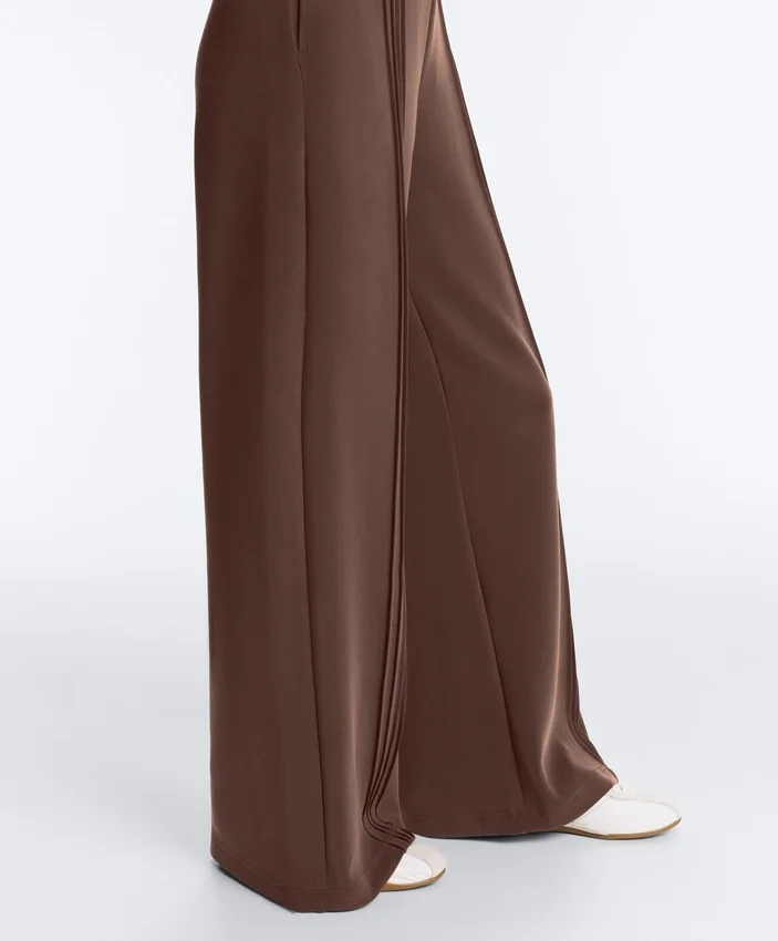 Straight-Leg Trousers with Soft-Touch Modal and Piping Straight-Leg Trousers with Soft-Touch Modal and Piping