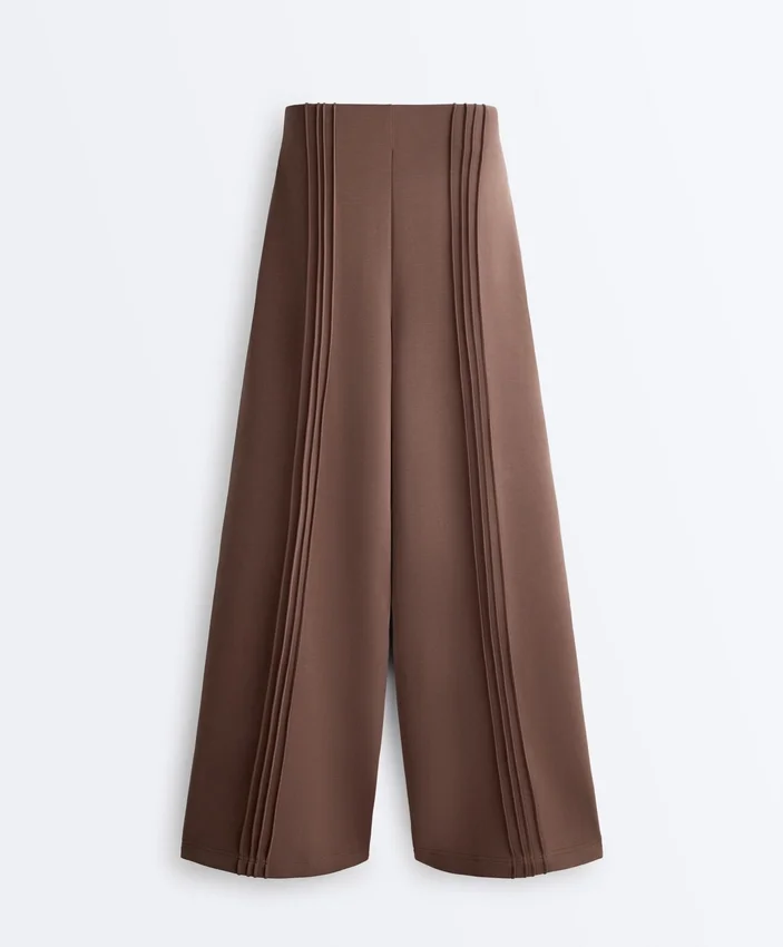 Straight-Leg Trousers with Soft-Touch Modal and Piping Straight-Leg Trousers with Soft-Touch Modal and Piping
