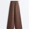 Straight-Leg Trousers with Soft-Touch Modal and Piping Straight-Leg Trousers with Soft-Touch Modal and Piping