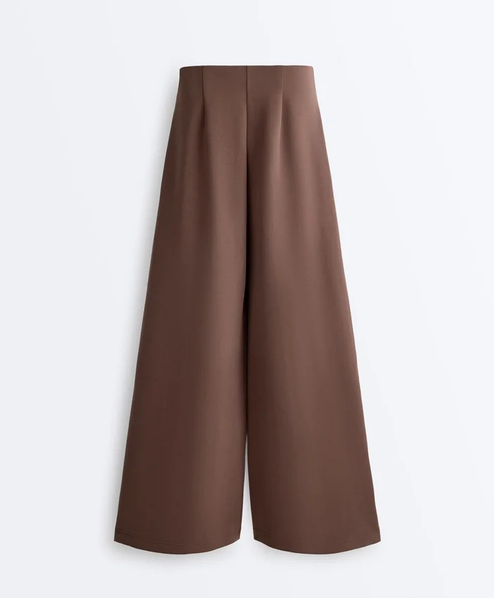 Straight-Leg Trousers with Soft-Touch Modal and Piping Straight-Leg Trousers with Soft-Touch Modal and Piping