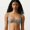 Stripe Triangle Bikini Top Stripe Triangle Bikini Top
