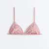 Stripe Triangle Bikini Top Stripe Triangle Bikini Top