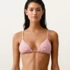 Stripe Triangle Bikini Top Stripe Triangle Bikini Top