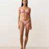Stripe Medium-Coverage Bikini Briefs with Ties Stripe Medium-Coverage Bikini Briefs with Ties