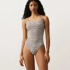 Stripe Triangle Swimsuit Stripe Triangle Swimsuit