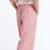 Striped 100% Cotton Straight-Leg Trousers Striped 100% Cotton Straight-Leg Trousers