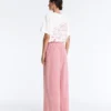 Striped 100% Cotton Straight-Leg Trousers Striped 100% Cotton Straight-Leg Trousers