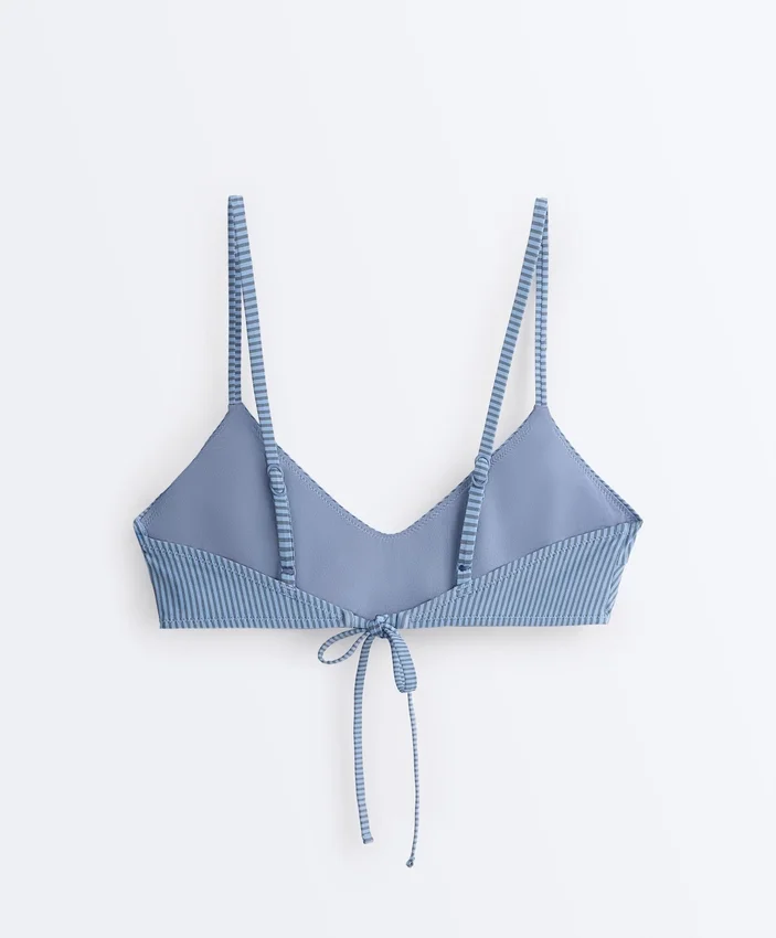 Striped Bikini Top Striped Bikini Top
