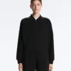Striped Bomber Jacket with Soft-Touch Modal Striped Bomber Jacket with Soft-Touch Modal