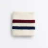 Striped Cotton Blend Sport Wristbands Striped Cotton Blend Sport Wristbands