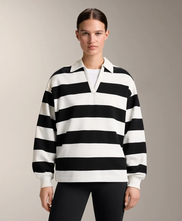Striped Cotton Piqué Polo Shirt Striped Cotton Piqué Polo Shirt