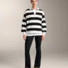 Striped Cotton Piqué Polo Shirt Striped Cotton Piqué Polo Shirt