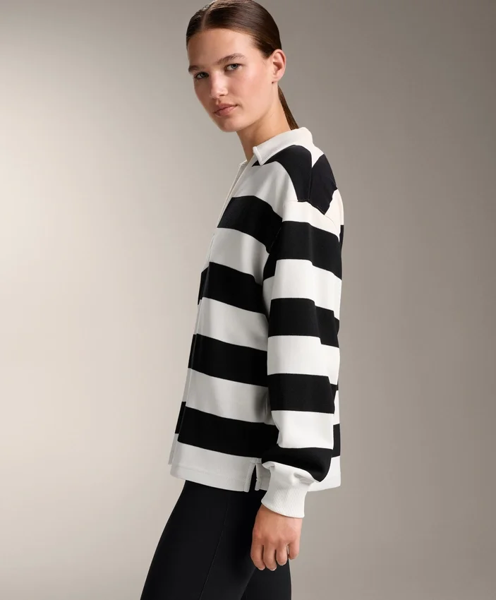 Striped Cotton Piqué Polo Shirt Striped Cotton Piqué Polo Shirt