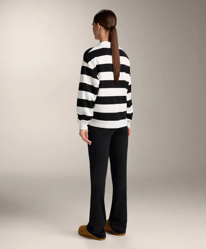 Striped Cotton Piqué Polo Shirt Striped Cotton Piqué Polo Shirt