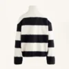 Striped Faux-Shearling Bomber Jacket Striped Faux-Shearling Bomber Jacket