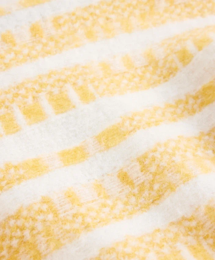 Striped Jacquard Knit Jacket Striped Jacquard Knit Jacket