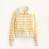 Striped Jacquard Knit Jacket Striped Jacquard Knit Jacket