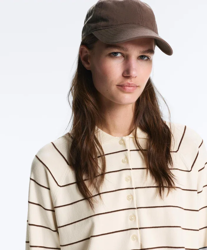 Striped Long-Sleeve Polo Shirt Striped Long-Sleeve Polo Shirt