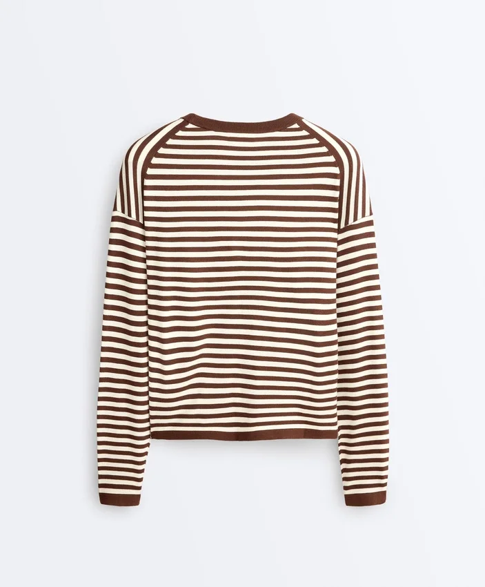 Striped Long-Sleeved Jumper Striped Long-Sleeved Jumper