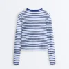 Striped Long-Sleeved Technical T-Shirt Striped Long-Sleeved Technical T-Shirt
