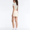 Striped Seamless Short-Sleeved Polo Shirt Striped Seamless Short-Sleeved Polo Shirt