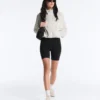 Striped Stretch Overlay Jacket Striped Stretch Overlay Jacket