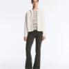 Structured Knit Hooded Jacket Structured Knit Hooded Jacket
