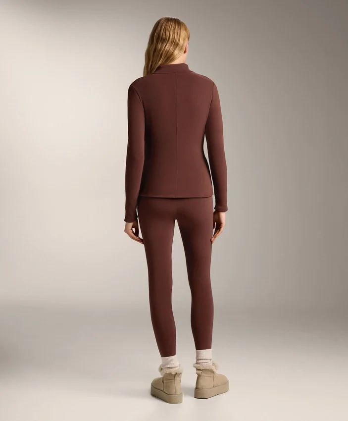 Super-Extra-Warm Seamless 70Cm High-Rise Ankle-Length Leggings Super-Extra-Warm Seamless 70Cm High-Rise Ankle-Length Leggings