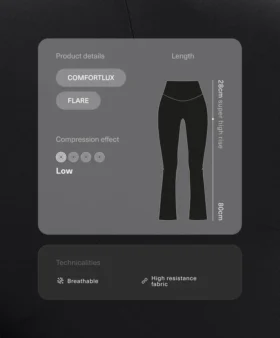 Super High Rise Comfortlux Flare Trousers