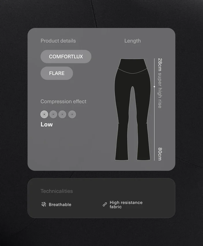 Super High Rise Comfortlux Flare Trousers Super High Rise Comfortlux Flare Trousers