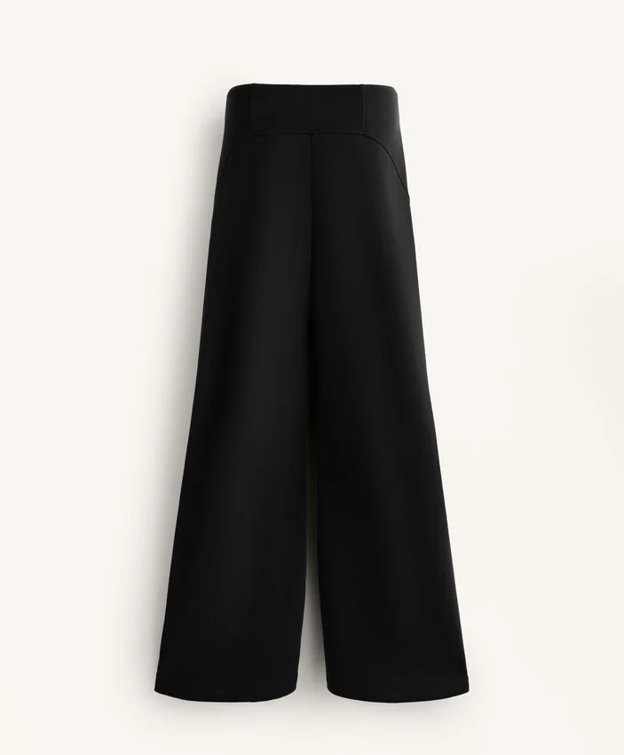 Super High-Rise Flare Trousers with Brushed Modal Super High-Rise Flare Trousers with Brushed Modal