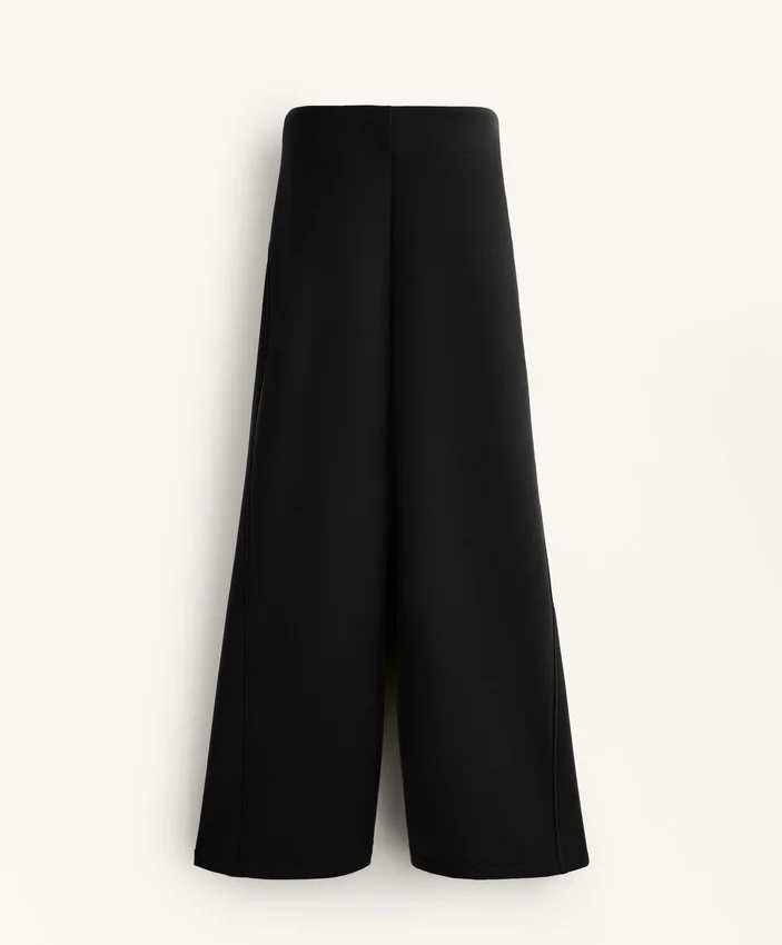 Super High-Rise Flare Trousers with Brushed Modal Super High-Rise Flare Trousers with Brushed Modal