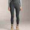 Super-High-Rise Seamless Extra-Warm Rib Ankle-Length Leggings 70 Cm Super-High-Rise Seamless Extra-Warm Rib Ankle-Length Leggings 70 Cm