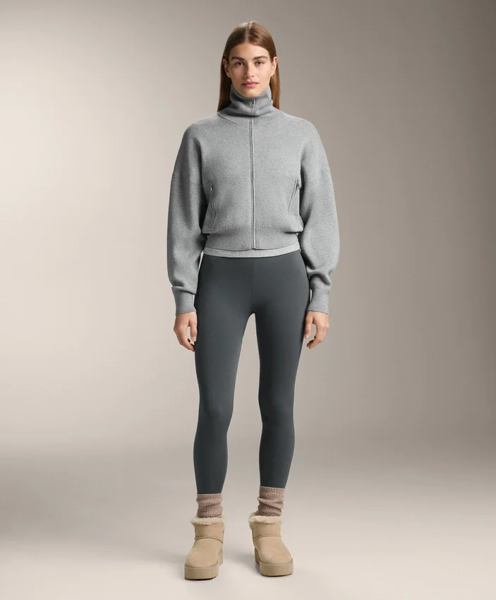 Super-High-Rise Seamless Extra-Warm Rib Ankle-Length Leggings 70 Cm Super-High-Rise Seamless Extra-Warm Rib Ankle-Length Leggings 70 Cm