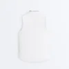 Technical Sleeveless T-Shirt with Half Zip Technical Sleeveless T-Shirt with Half Zip