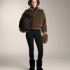 Textured Faux-Shearling Jacket Textured Faux-Shearling Jacket
