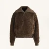 Textured Faux-Shearling Jacket Textured Faux-Shearling Jacket