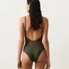 Textured Leopard Print Swimsuit Textured Leopard Print Swimsuit