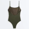 Textured Leopard Print Swimsuit Textured Leopard Print Swimsuit