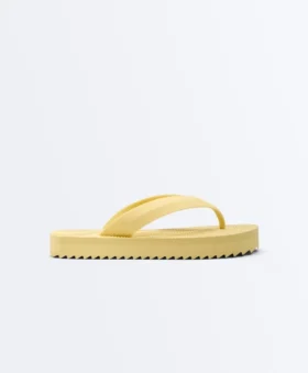 Textured Platform Beach Sandals