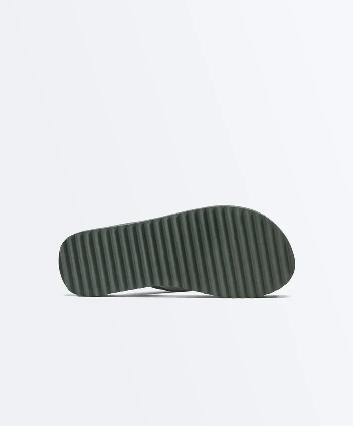 Textured Platform Beach Sandals Textured Platform Beach Sandals
