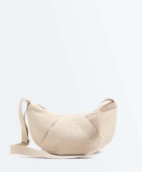 Textured Quilted Crossbody Bag